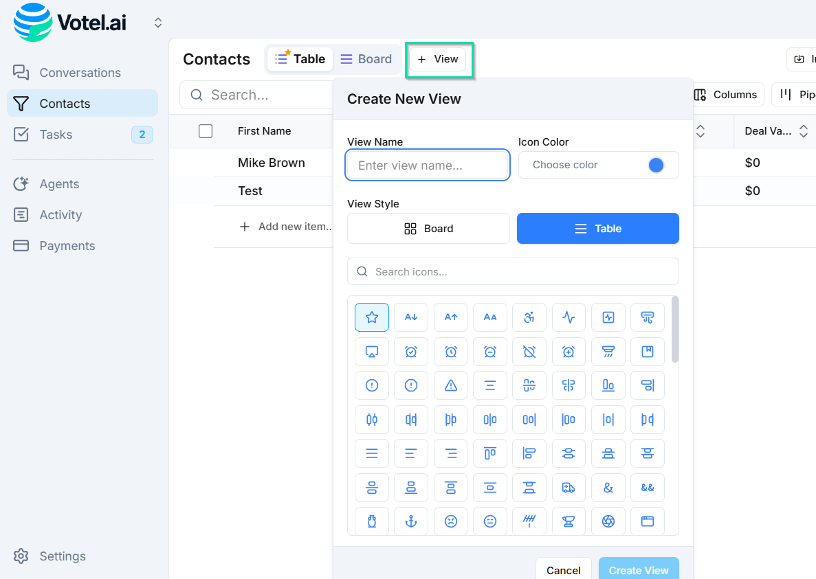 Creating Custom Views
